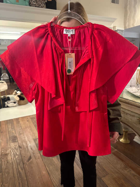 Razzle Red Harlan Top