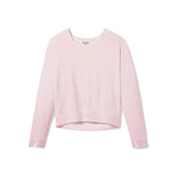 Izzy French Terry Sweatshirt With Satin Cuffs