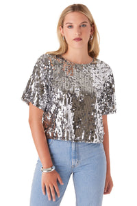 Disco Sequin Maxwell Tee