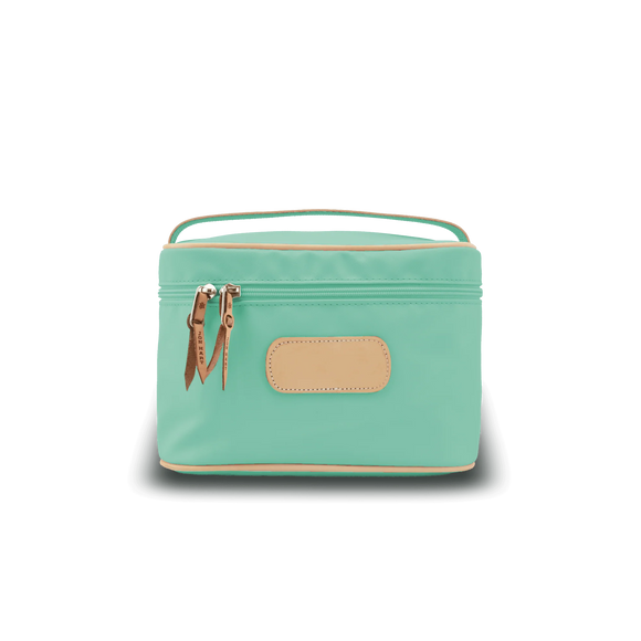 Makeup Case - Mint Coated Canvas