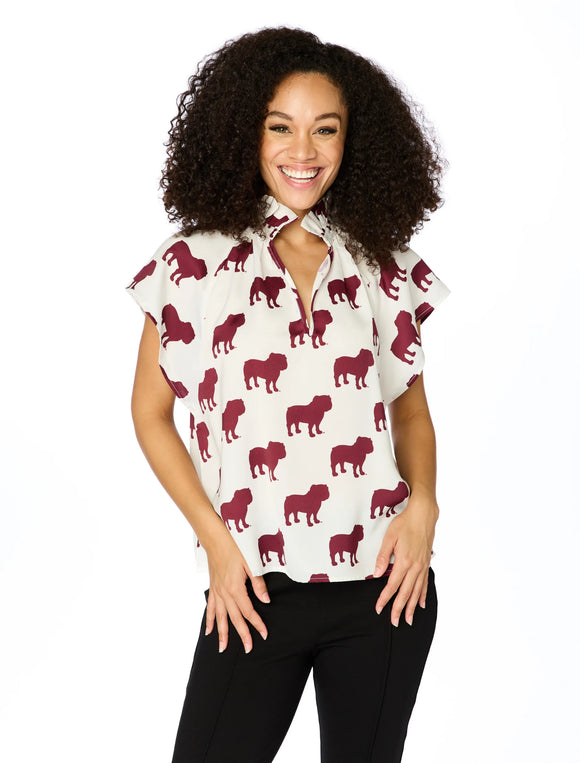The Poly Blouse Mississippi State