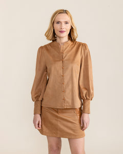 Camel Constance Blouse