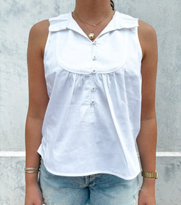 White Heidi Tank