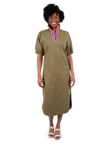 Poppy Caftan - Army