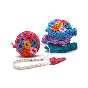 Floribunda Hand-Crocheted Measuring Tape