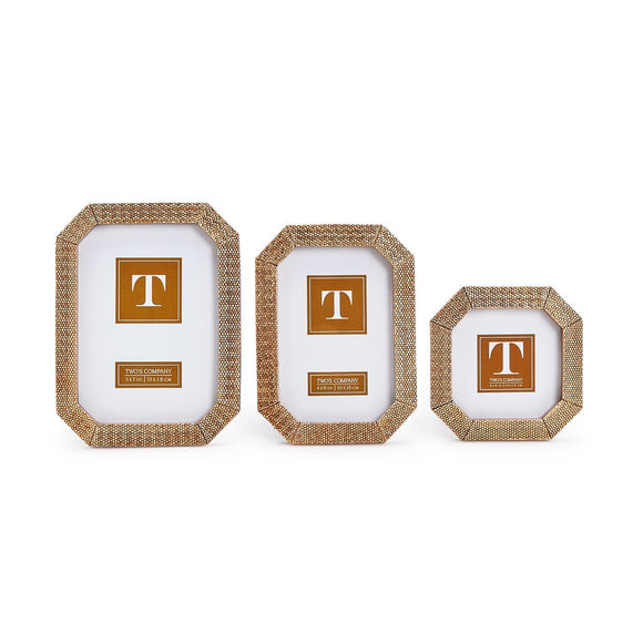 Gold Octagon Photo Frame