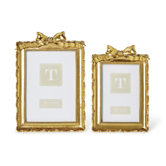 Vintage Gold Frames with Accent Bow