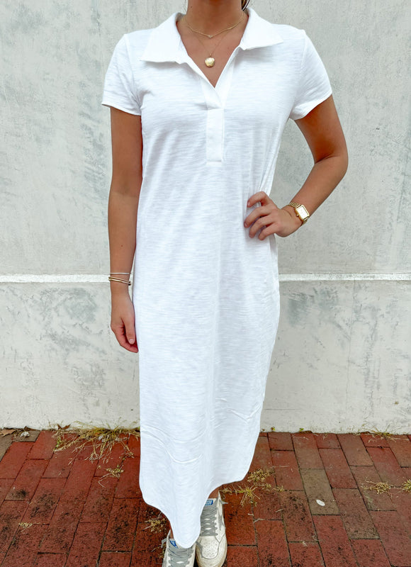 White Macklyn Dress