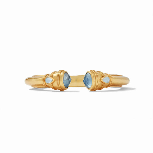 Cannes Demi Cuff - Iridescent Chalcedony