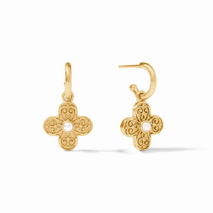 Corinth Hoop & Charm Earring