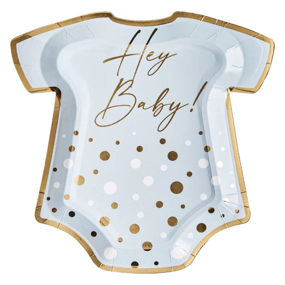 Onesie Die Cut Salad Plate