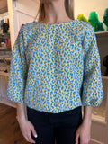 Blue Leopard Go Lightly Top