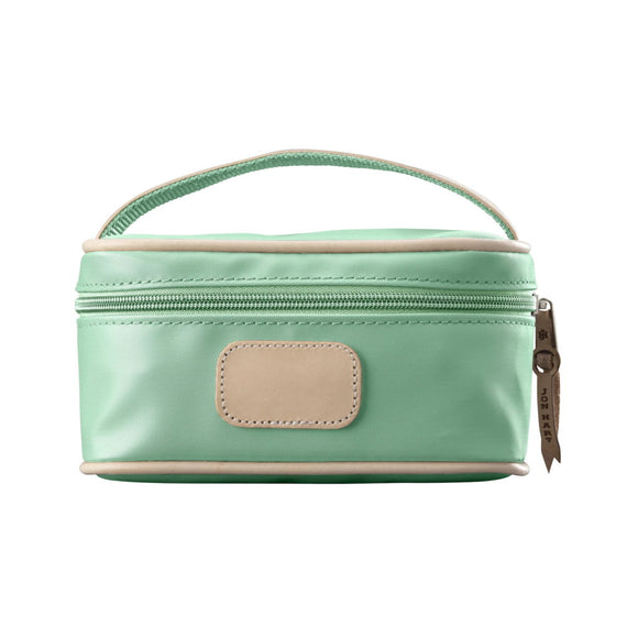 Mini Makeup Case - Mint Coated Canvas