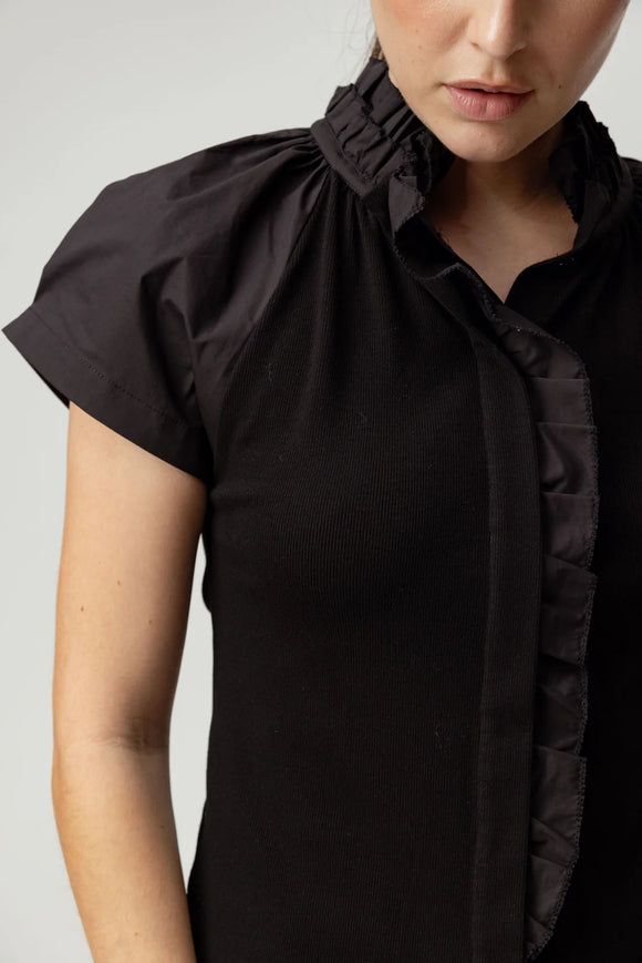 Black Linnea Shirt