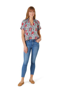 Merritt Top, Desert Floral