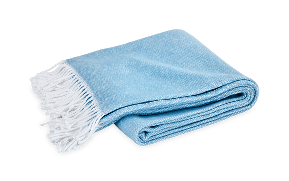 M048 Pezzo Throw 50 x 70 Cerulean