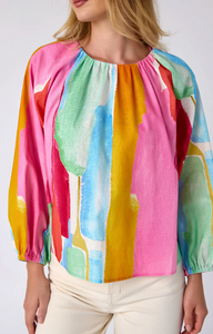 Watercolor Claudia Blouse