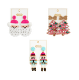 Holiday Beaded Earrings