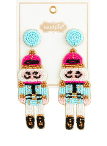 Holiday Beaded Earrings