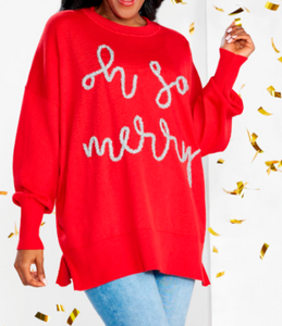 SPARKLE SWEATERS/OH SO MERRY