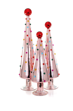 Decorated Dotted Trees Set of 3