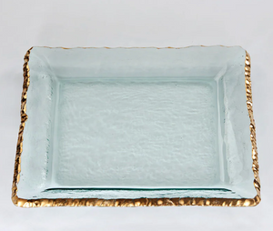 12" Edgey Square Platter