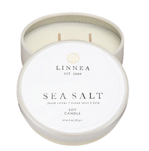 Sea Salt Petite 2-wick Candle