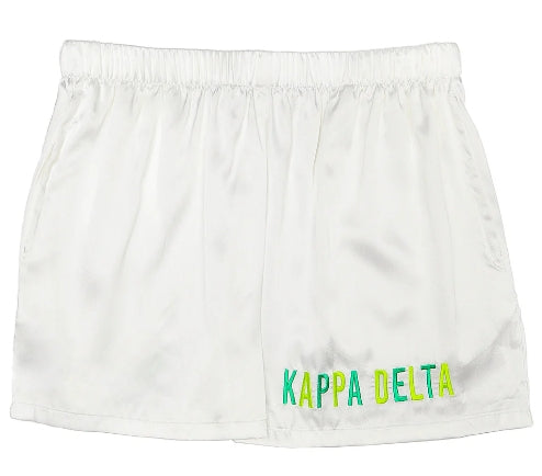 Kappa Delta Satin Pj Short