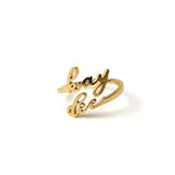 Sorority Adjustable Ring