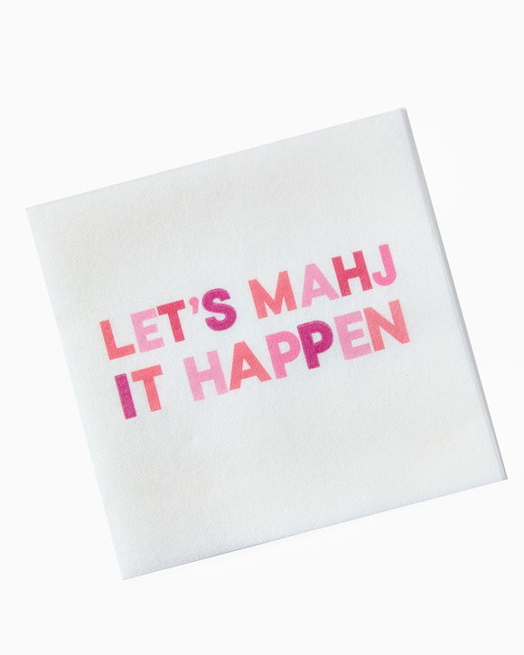 Let's Mahj Napkins