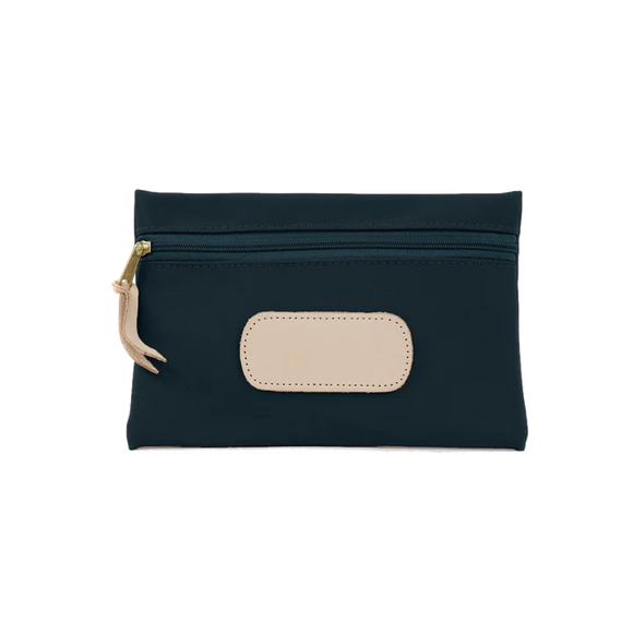 Pouch - Navy Coated Canvas