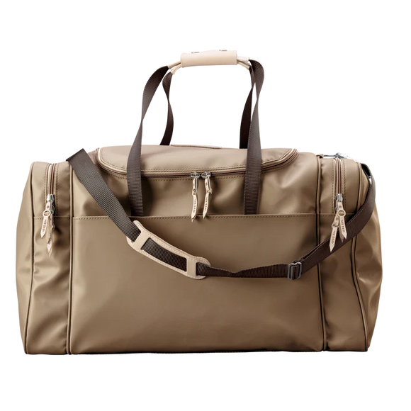 Large Square Duffel - Saddle