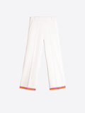 Trouser Carole White Knit