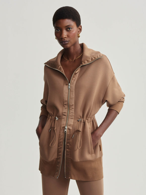 Golden Bronze Ridgefield Longline Jacket