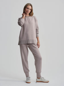 Taupe Marl Gabriella Sweat