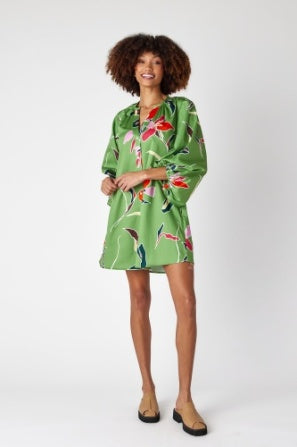 African Lily Liv Dress