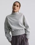 Ivory Fleck Marl Dunbar Sweatshirt