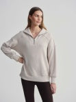 Grey Rhea Half Zip Sweat 2.0