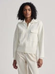 Egret Felise Relaxed Knit Jacket