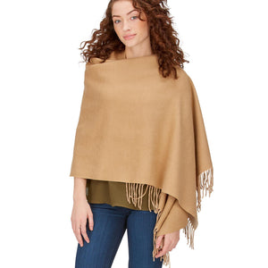 Reversible Cashmere- Like Scarf/Shawl