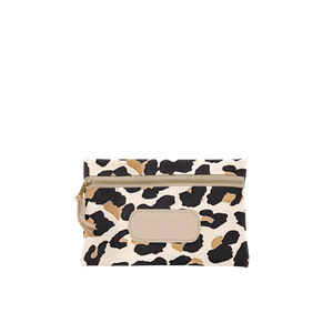 Pouch - Leopard Coated Canvas