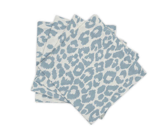 ICONIC LEOPARD NAPKIN - Set of 4